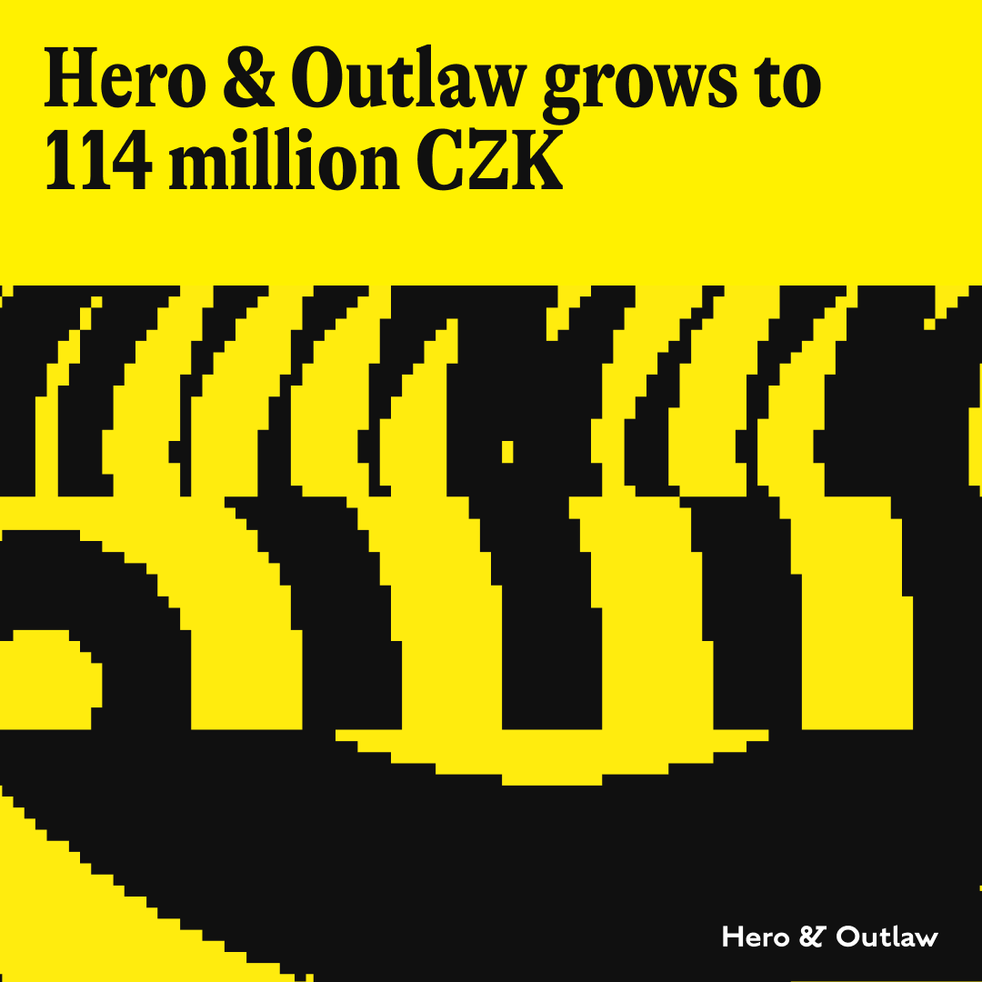 Illustrative image to: Hero & Outlaw grows to 114 million CZK. Strengthening specialisms and the senior team